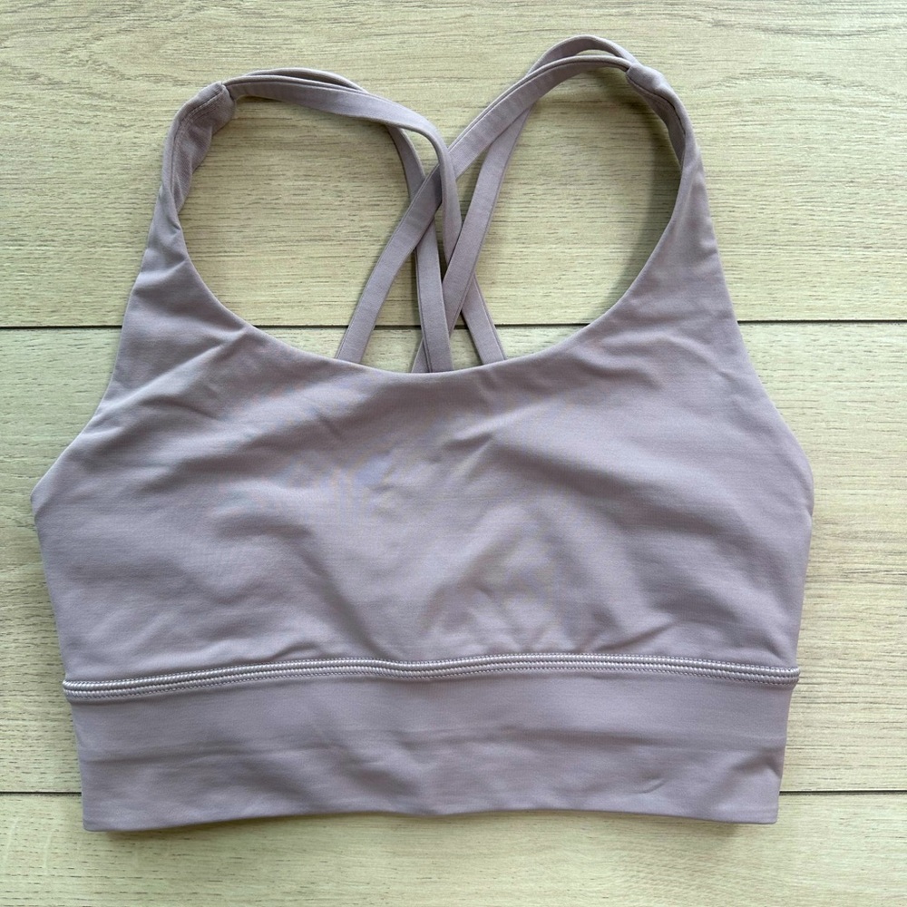 Lululemon Energy Longline Bra. Size 4. 💜